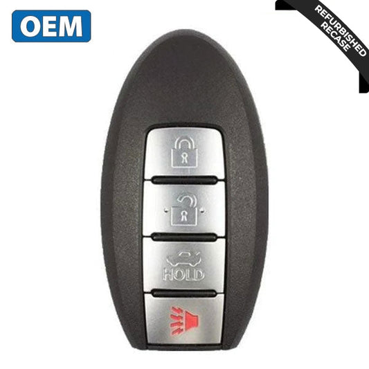 2006 - 2010 Infiniti M35 M45 / 4-Button Smart Key / PN: 285E3-EH12A / CWTWBU735 (OEM Recase)