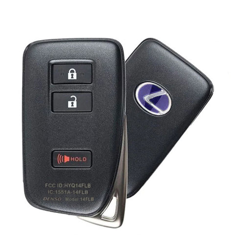 2021-2022 Lexus NX300-NX300H / 3-Button Smart Key / PN: 89904-78G50 / HYQ14FLB (OEM)