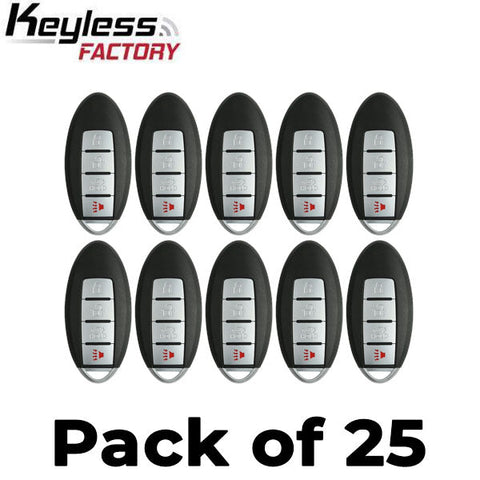 25 x 2016-2018 Nissan Altima / Maxima / 4-Button Smart Key / KR5S180144014 / (IC 204) (AFTERMARKET) (Bundle of 25)