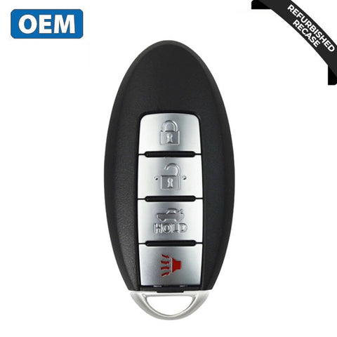 2007-2014 Nissan Altima / Maxima / 4-Button Smart Key / PN: 285E3-JA05A / KR55WK48903 (OEM Recase)