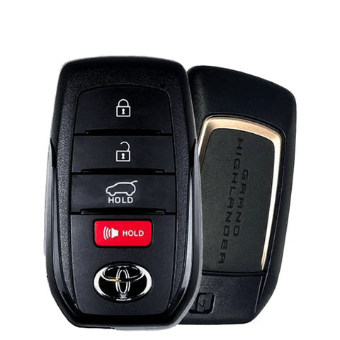 2024 Toyota Grand Highlander / 4-Button Smart Key / PN: 8990H-0E340 / HYQ14FBX (OEM)