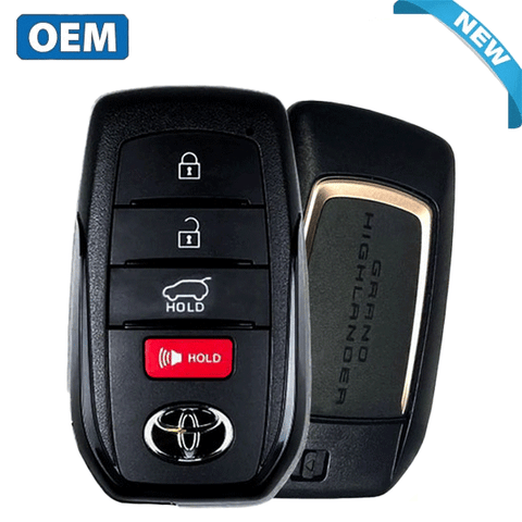 2024 Toyota Grand Highlander / 4-Button Smart Key / PN: 8990H-0E340 / HYQ14FBX (OEM)