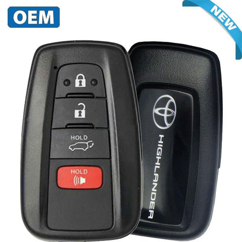 2021-2022 Toyota Highlander / 4-Button Smart Key / PN: 8990H-0E380 ...