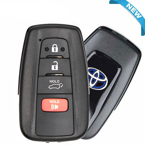 2019-2021 Toyota RAV4 / 4-Button Smart Key / PN: 8990H-0R040 / HYQ14FBC (OEM)