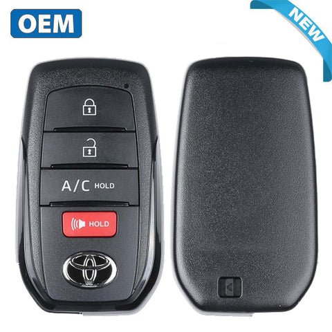 2023 Toyota bZ4X / 4-Button Smart Key / PN: 8990H-42510 / HYQ14FBX (OEM)