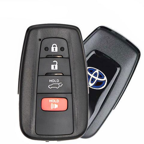 2019-2021 Toyota RAV4 / 4-Button Smart Key / PN: 8990H-0R040 / HYQ14FBC (OEM)