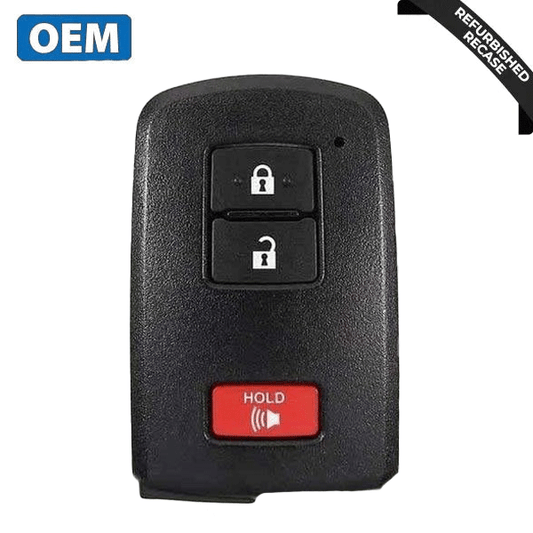 2012-2021 Toyota Prius RAV4 / 3-Button Smart Key / PN: 89904-52290 / HYQ14FBA-0020 (OEM Recase)