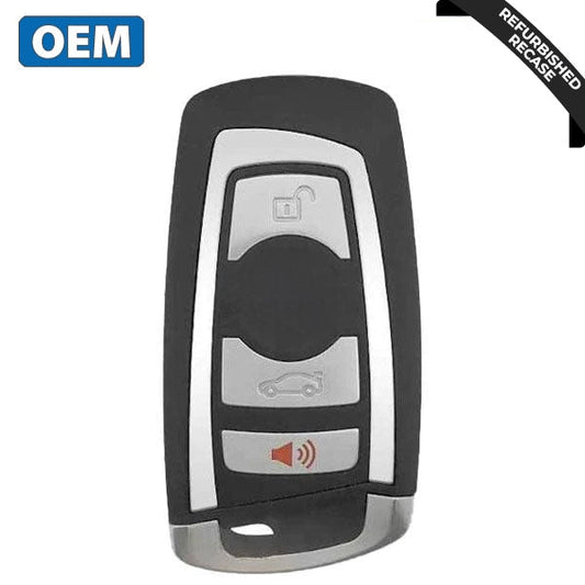 2009-2012 BMW 5 / 7 Series / 4-Button Smart Key / PN: 9265973-01 / KR55WK49863/ CAS4 / 315 Mhz (OEM Recase)