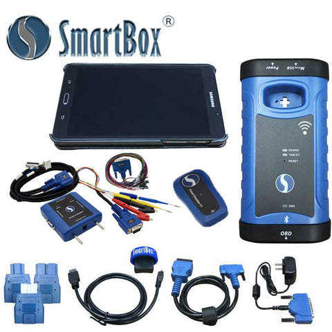 SmartBox - Automotive Key Programmer (2nd Generation) & Adapter And Unlocking Key Core Package