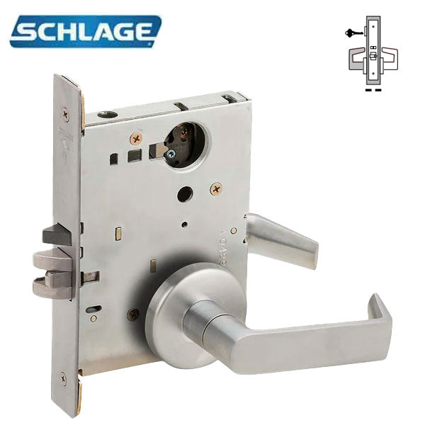 Schlage L9080l Mortise Lock 06 Lever Schlage C Keyway Less C Uhs Hardware 1838