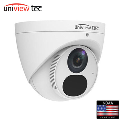 Uniview Tec / UVT / IPT4K28AIX / Turret Dome Camera / 4K / 2.8mm Fixed Lens / True Day-Night / WDR / 30m IR