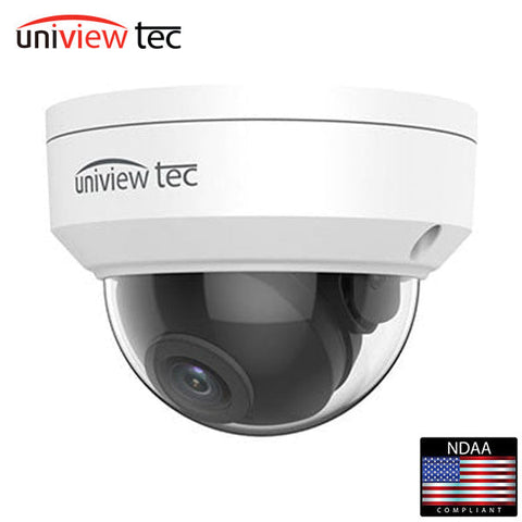 Uniview Tec / UVT / IPV428X / Vandal Dome Camera / 4MP / 2.8mm Fixed Lens / True Day-Night / WDR / 30m IR