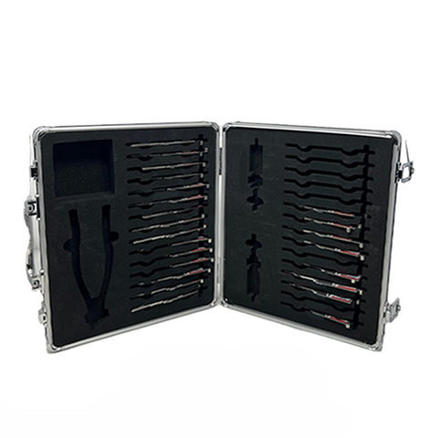 Original Lishi - Motorcycle Tool Kit - (BUNDLE of 24 Lishi Tools and Accessories)