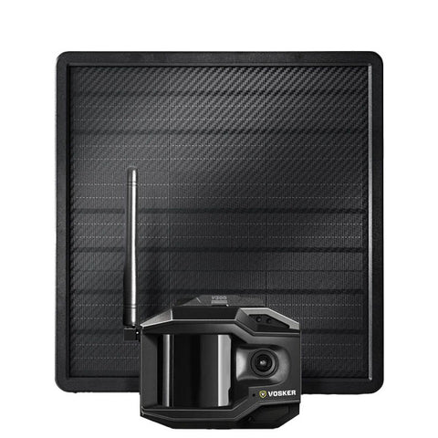 Vosker - V300 ULT - Solar Powered with Power Bank - 4G-LTE Cellular Outdoor Security Camera (USA)