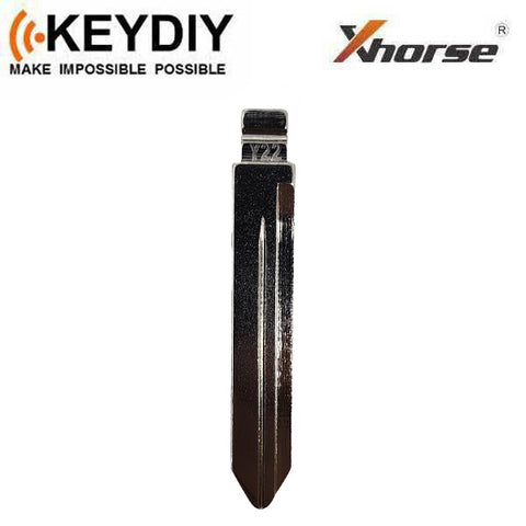 KEYDIY - Y157 / Y159 - Flip Key Blade - #Y-22 - For Xhorse / Keydiy Universal Remote Flip Keys