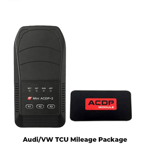 Mini ACDP2 - Gen 2 - Key Programmer - VW / Audi TCU Mileage Package - Module 21, Module 25, Module 30