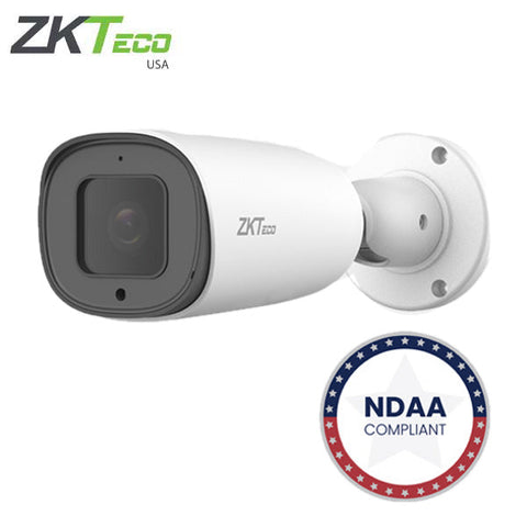 ZKTeco - BS-855P23C-S7-MI - Bullet Camera / Lite Series / 5MP CMOS Sensor / IP / 6mm Fixed Lens / Outdoor / IP67 / 30m IR / Face Recognition