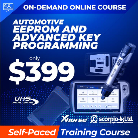 Recorded On-Demand Training - Automotive EEPROM and Advanced Key Programming