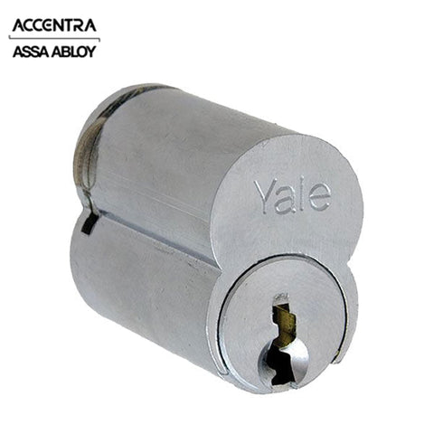 Accentra (Formerly Yale) - 1210 - Large Format IC Core - LFIC - GA Keyway - 6 Pins - Keyed Different - 626 - Satin Chrome