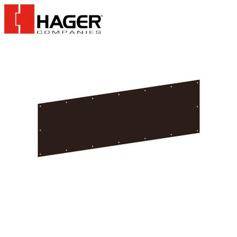 Hager - 190S - Protection Plate - Optional Size - Optional Finish