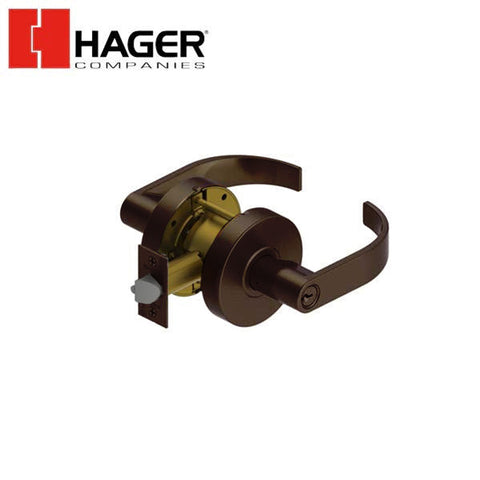 Hager - 2570 - Lever - Classroom - 2-3/4" - Optional Finish - Optional Lever - Optional Keyway