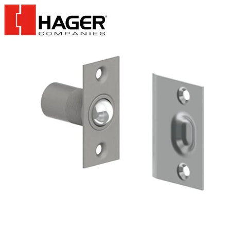 Hager - 321R - Adjustable Ball Catch with Strike - Optional Finish