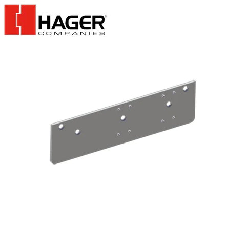 Hager - 5109 - Drop Plate - Regular Arm Mount with Fasteners - Optional Finish