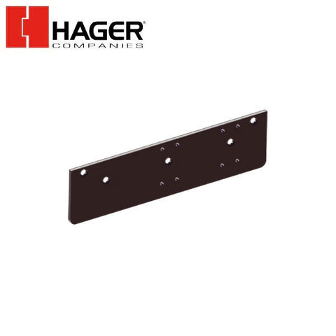 Hager - 5109 - Drop Plate - Regular Arm Mount with Fasteners - Optional Finish