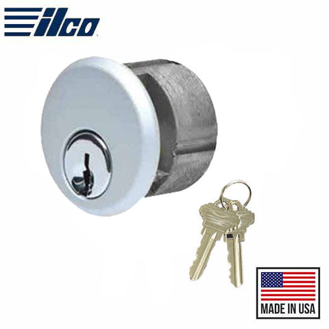 ILCO - Keyed Mortise - Schlage C Keyway - AR Cam - Zinc - KA50 - AL - Aluminum - UHS Hardware