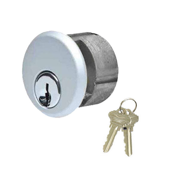 ILCO - Keyed Mortise - Schlage C Keyway - AR Cam - Zinc - KA50 - AL - Aluminum - UHS Hardware