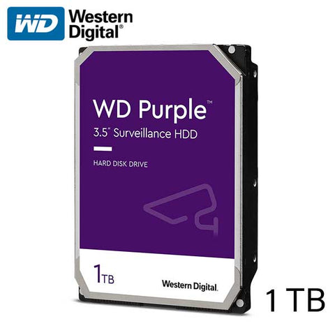 Western Digital / Surveillance Hard Drive / 1 TB / WD10PURX-64KC9Y0 - UHS Hardware