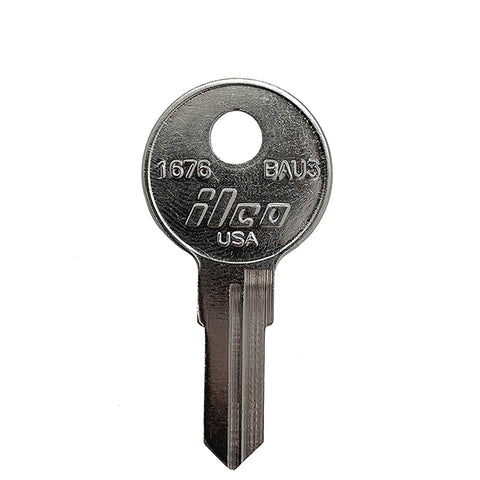 1676 Bauer Key Blank - ILCO - UHS Hardware