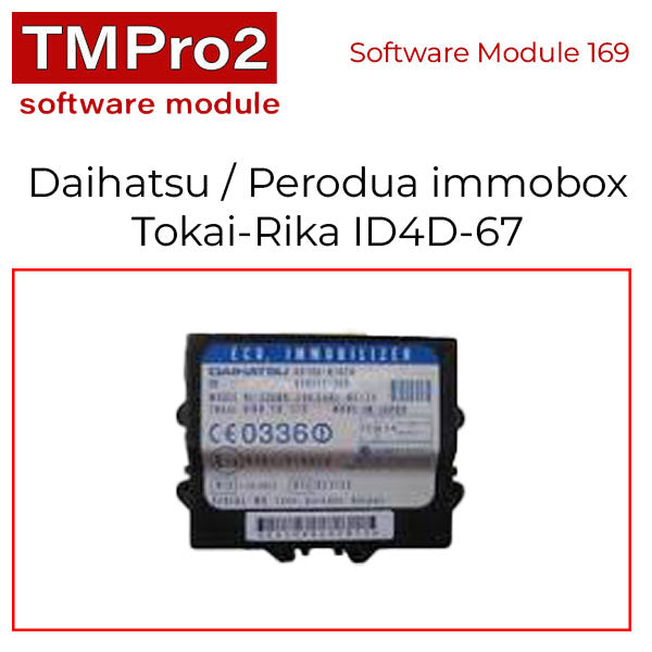 TM Pro 2 - Software Modules - Toyota Group - UHS Hardware