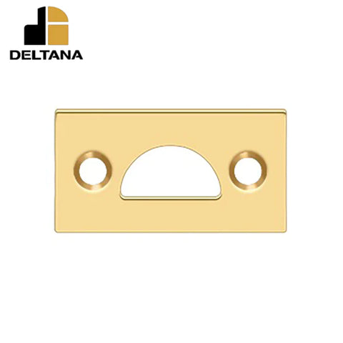 Deltana - Mortise Strike - Solid Brass - Optional Finish