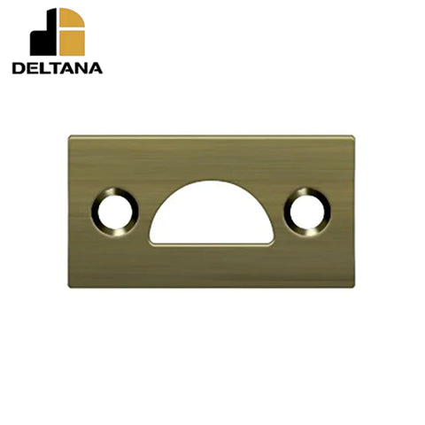 Deltana - Mortise Strike - Solid Brass - Optional Finish