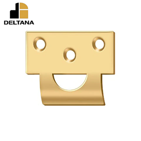 Deltana - Universal Strike - Solid Brass - Optional Finish