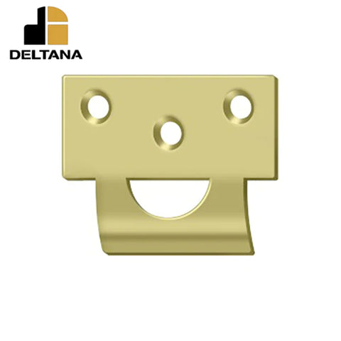 Deltana - Universal Strike - Solid Brass - Optional Finish