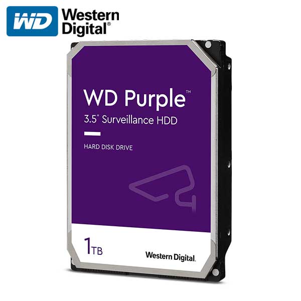 Western Digital / Surveillance Hard Drive / 1 TB / WD10PURX-64KC9Y0 - UHS Hardware