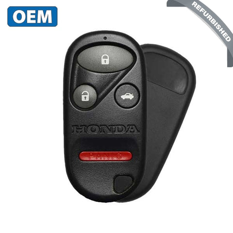 2002 - 2004 Honda CR-V / Keyless Entry Remote / 4-Button Trunk / PN: 72147-S9A-A01 / OUCG8D-344H-A