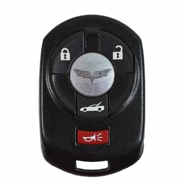 2005-2007 Chevrolet Corvette / 4-Button Keyless Entry Remote Pn: 10372542 M3N65981403 (Oem Refurb)