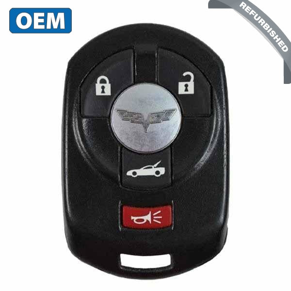 2005-2007 Chevrolet Corvette / 4-Button Keyless Entry Remote / PN: 10372542 / M3N65981403 (OEM) - UHS Hardware