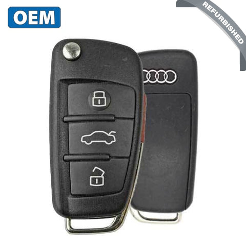 2006-2015 Audi / 4-Button Flip Key / PN: 4F0837220AG / IYZ 3314 / 315 ...