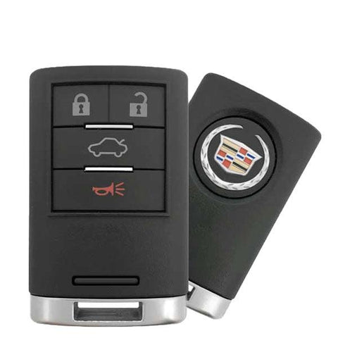 2008-2015 Cadillac CTS / DTS / STS / 4-Button Smart Key / PN: 25946299 ...