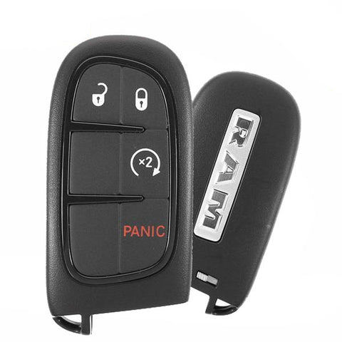 2013-2018 Dodge Ram / 4-Button Smart Key / PN: 56046956AA / GQ4-54T (OEM Refurb) - UHS Hardware