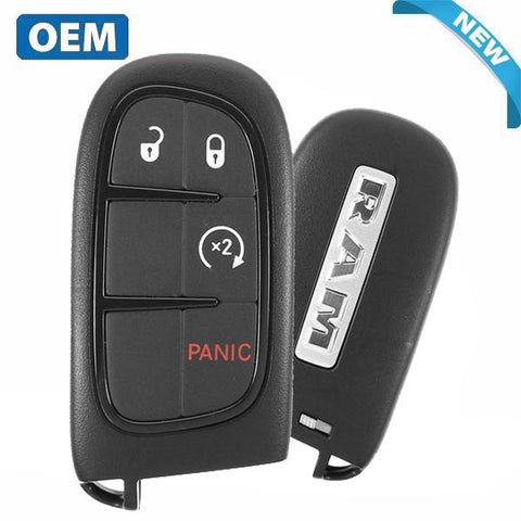 2013-2018 Dodge Ram / 4-Button Smart Key / PN: 56046956AA / GQ4-54T (OEM Refurb) - UHS Hardware