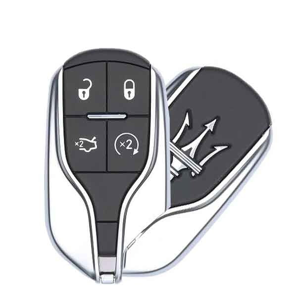 2014-2016 Maserati Ghibli / Quattroporte / 4-Button Smart Key w/ Remote Start / PN: 5923336 / M3N-7393490 (OEM) - UHS Hardware