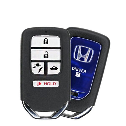 2014-2014 Honda Accord Hybrid / 5- Button Smart Key Pn: 72147-T3V-A31 Acj932Hk1210A (Oem)