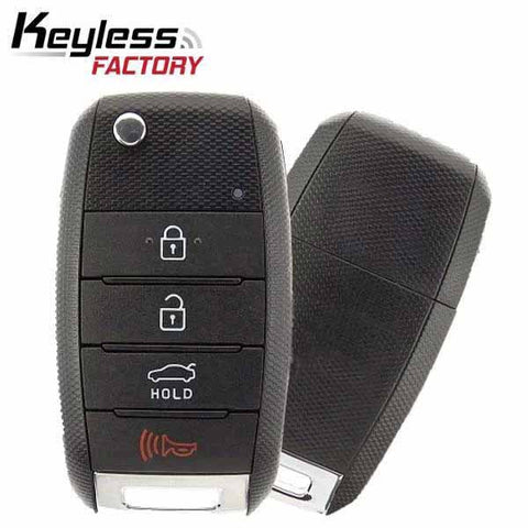 2014-2017 Kia Rio / 4-Button Flip Key / PN: 95430-1W023 / TQ8-RKE3F05 (RFK-KIA-13A) - UHS Hardware