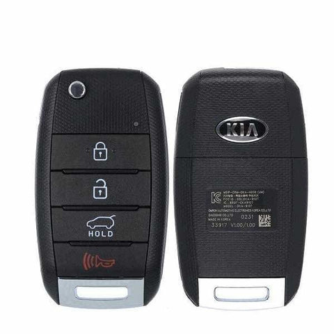 2015-2020 Kia Sorento / 4-Button Remote Flip Key / PN: 95430-C5100 / OSLOKA-910T  (OEM) - UHS Hardware