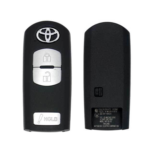 2017-2020 Toyota Yaris iA / 3-Button Smart Key / PN: 89904-WB004 / WAZSKE13D01(OEM) - UHS Hardware